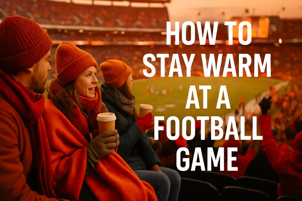 How to Stay Warm at a Football Game