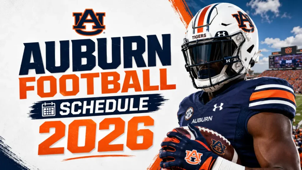Auburn Football Schedule 2026