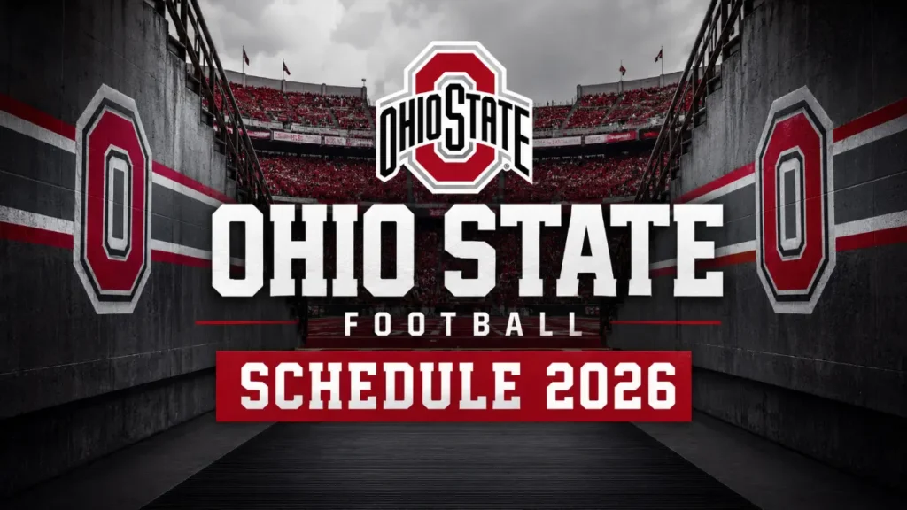 Ohio State Football Schedule 2026