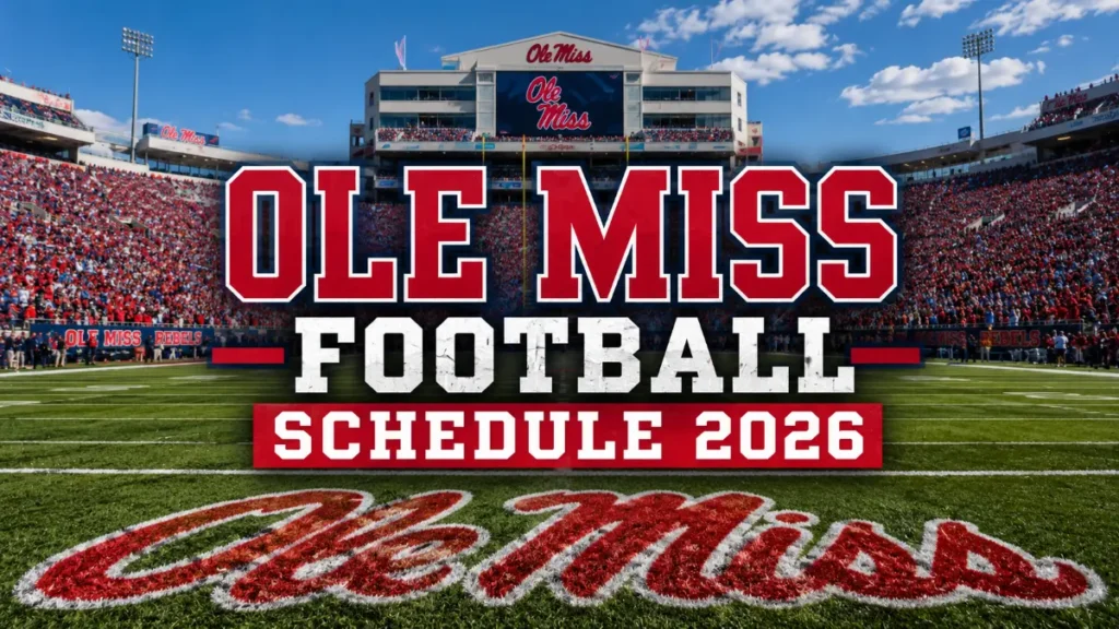 Ole Miss Football Schedule 2026
