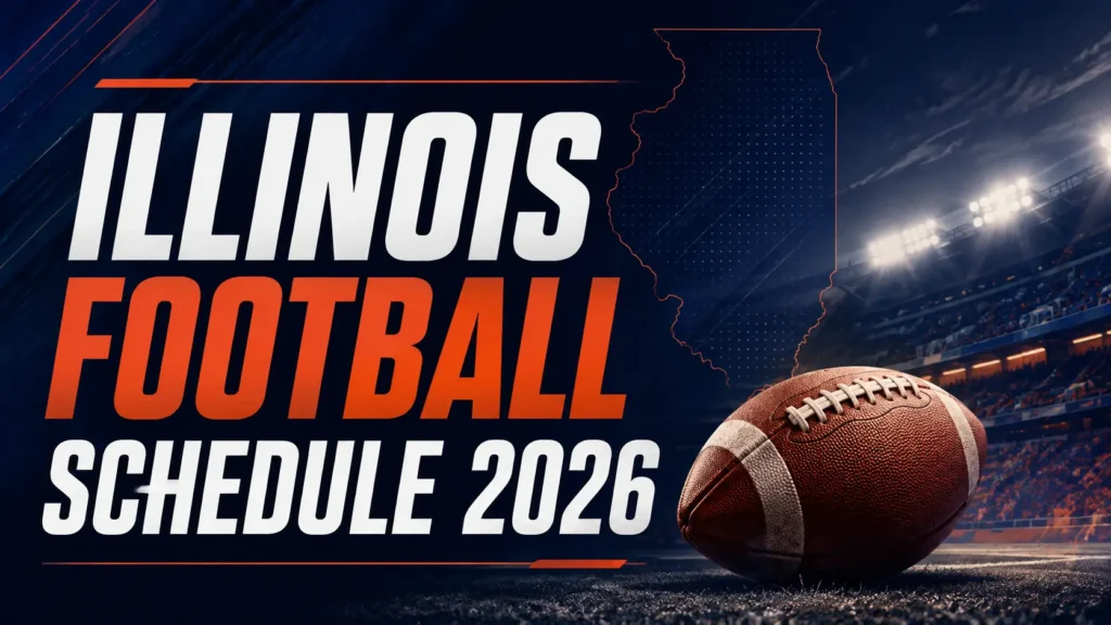 Illinois Football Schedule 2026