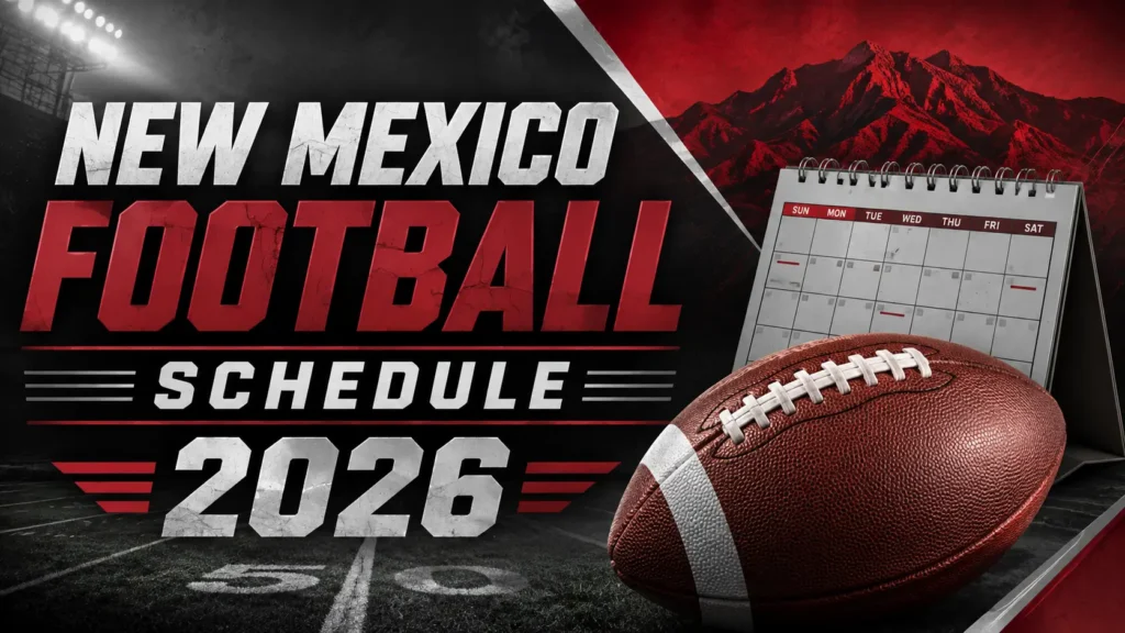 New Mexico Football Schedule 2026