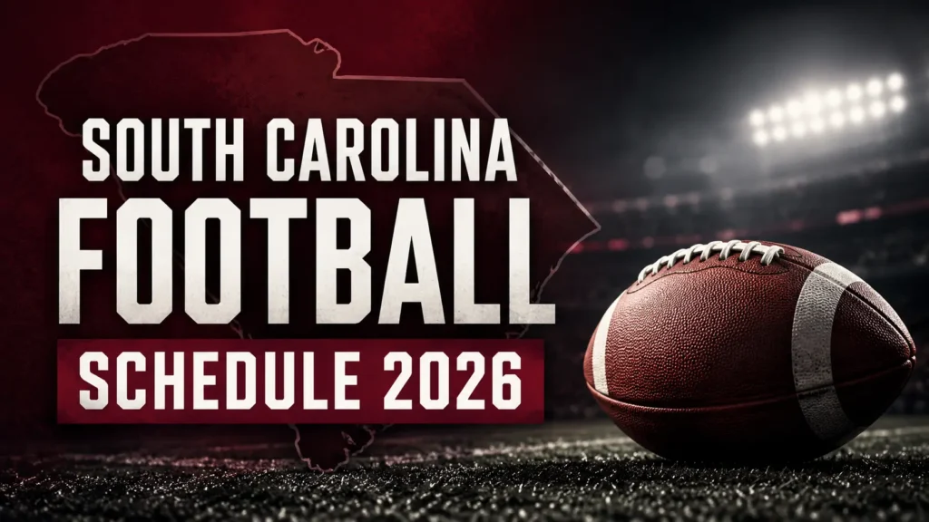 South Carolina Football Schedule 2026