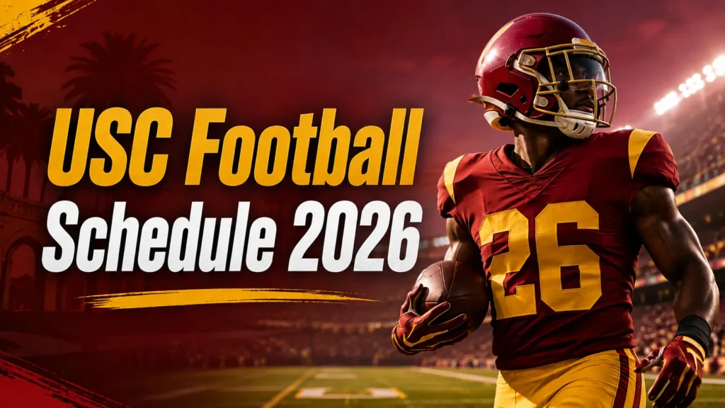 USC Football Schedule 2026