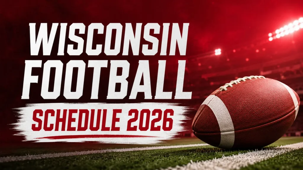 Wisconsin Football Schedule 2026