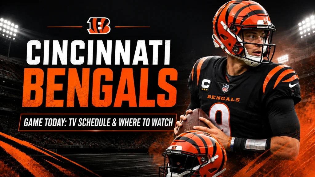 Cincinnati Bengals Game Today